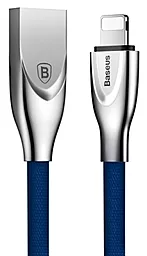 Кабель Baseus Zinc Fabric Cloth Weaving USB-A - Lightning 10w 1м cable Blue (CALXN-03)