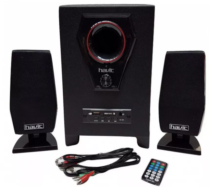 Колонки акустичні Havit HV-SF7100BT Black - фото 5