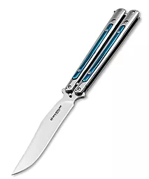 Нож Boker Magnum "Balisong Blue" (06EX406) - фото Нож Boker Magnum "Balisong Blue" (06EX406)
