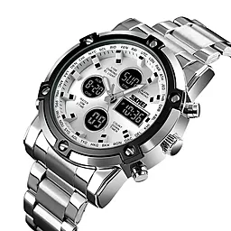 Часы наручные SKMEI 1389SI  Silver-Silver - миниатюра 3