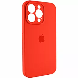 Чехол Silicone Case Full Camera для Apple iPhone 13 Pro Red - миниатюра 3