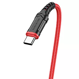Кабель Borofone BX67 USB-A - Type-C 15w 3a 1м cable Red - миниатюра 2 Кабель Borofone BX67 USB-A - Type-C 15w 3a 1м cable Red - миниатюра 2