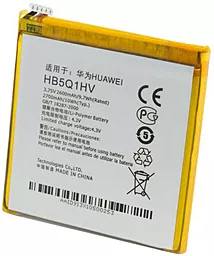 Акумулятор Huawei U9200E Ascend P1 XL / HB5Q1HV / BMH6396 (2600 mAh) ExtraDigital