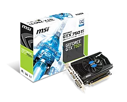 Видеокарта MSI GeForce GTX 750 Ti 2Gb OC (N750Ti-2GD5/OCV1) - миниатюра 3