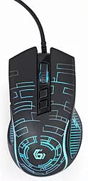 Компьютерная мышка Gembird MUSG-RGB-01 Black - фото Компьютерная мышка Gembird MUSG-RGB-01 Black