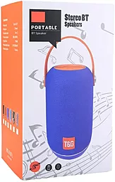 Колонки акустические T&G TG-107 Blue - миниатюра 7