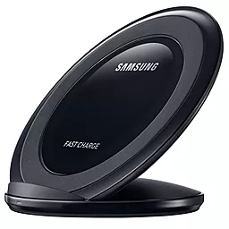 Бездротовий (індукційний) зарядний пристрій швидкої QI зарядки Samsung Wireless Fast Charging Stand Pad for Galaxy S7, S7 Edge Black Sapphire (EP-NG930 / EP-NG930TBUGRU / EP-NG930BBRGRU) - мініатюра 3