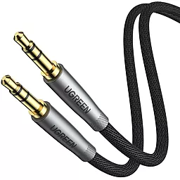 Аудіо кабель Ugreen AV150 AUX mini Jack 3.5mm M/M cable 1 м gray (50355)