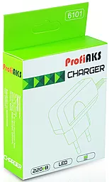 Мережевий зарядний пристрій ProfiAks Home Charger 6101 Black - мініатюра 3