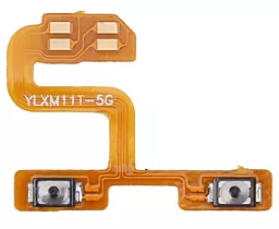 Шлейф Xiaomi 11T / 11T Pro с кнопками регулировки громкости, Original - фото Шлейф Xiaomi 11T / 11T Pro с кнопками регулировки громкости, Original