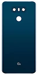 Задня кришка корпусу LG G6 H870 / G6 H871 / G6 H872 / G6 H873 / G6 LS993 зі склом камери Moroccan Blue - фото Задня кришка корпусу LG G6 H870 / G6 H871 / G6 H872 / G6 H873 / G6 LS993 зі склом камери Moroccan Blue