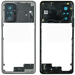 Рамка корпусу Xiaomi Redmi Note 10 Pro Onyx Gray - фото Рамка корпусу Xiaomi Redmi Note 10 Pro Onyx Gray