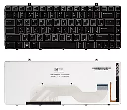 Клавіатура для ноутбуку Dell Alienware M11X-R2 M11X-R3 з підсвіткою Light чорна