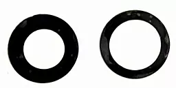 Стекло камеры Oppo Reno 7 5G без рамки (комплект 2 шт) Black