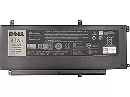 Акумулятор для ноутбука Dell D2VF9 / 11.1V 3800mAh / NB441112 PowerPlant Black