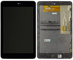 Дисплей для планшету Asus Google Nexus 7 ME370, ME370T 2012 (Wi-Fi) + Touchscreen with frame Black