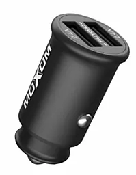 Автомобильное зарядное устройство Moxom MX-VC03 2.4a 2xUSB-A ports car charger + Lightning cable black - фото Автомобильное зарядное устройство Moxom MX-VC03 2.4a 2xUSB-A ports car charger + Lightning cable black