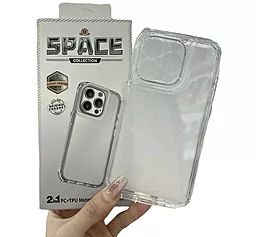 Чохол Space III для Apple iPhone 16 Pro Clear - фото Чохол Space III для Apple iPhone 16 Pro Clear