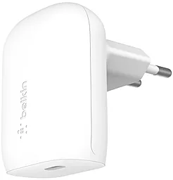 Мережевий зарядний пристрій Belkin 30w GaN PD USB-C fast charger white (WCA005VFWH) - фото Мережевий зарядний пристрій Belkin 30w GaN PD USB-C fast charger white (WCA005VFWH)