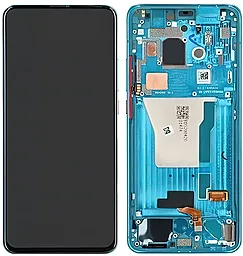 Дисплей Poco F2 Pro с тачскрином и рамкой, (OLED), Blue