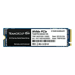 SSD Накопитель Team MP33 128 GB M.2 2280 (TM8FP6128G0C101) - фото SSD Накопитель Team MP33 128 GB M.2 2280 (TM8FP6128G0C101)