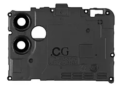 Скло камери Samsung Galaxy A04e A042 з рамкою для материнської плати Black