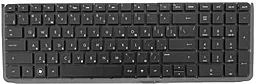 Клавиатура для ноутбука HP Envy 17-3000 17-3200 17t-3000 17t-3200 series без рамки подсветка клавиш 665917 черная