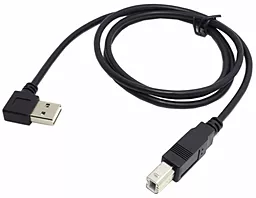 Кабель (шлейф) Ritar USB 2.0 AM/BM 3м чёрный (YT-AM / BM90°-3.0B) - фото Кабель (шлейф) Ritar USB 2.0 AM/BM 3м чёрный (YT-AM / BM90°-3.0B)