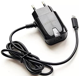 Сетевое зарядное устройство Walker WH-23 2a USB-A charger + Lightning cable black