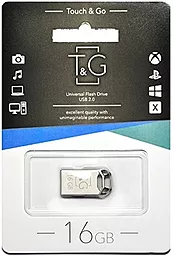 Флешка T&G 16GB 110 Metal Series Silver (TG110-16G)