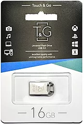 Флешка T&G 16GB 110 Metal Series Silver (TG110-16G) - фото Флешка T&G 16GB 110 Metal Series Silver (TG110-16G)