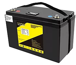 Акумуляторна батарея LiitoKala 12V 150Ah (4S2P) BMS LiFePO4 (10353)