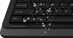 Комплект (клавіатура+мишка) A4Tech Fstyler проводной, Black+Grey, USB (F1010) - мініатюра 6