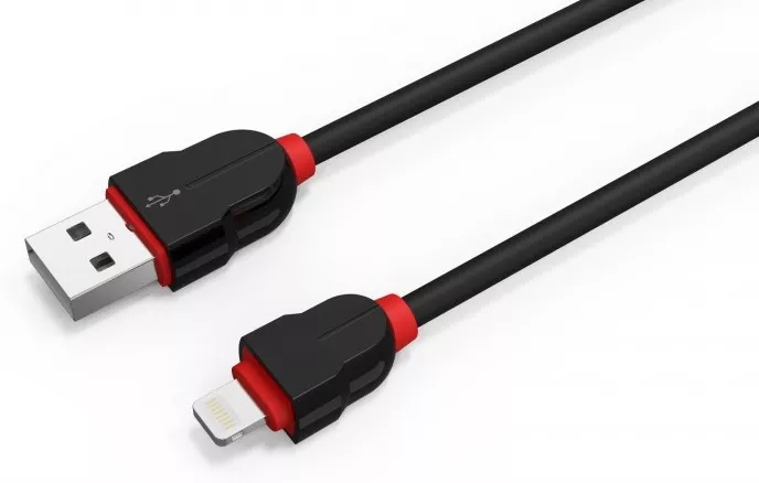Кабель LDNio USB-A - Lightning 10.5w 2м cable Black (LS02) - фото 2