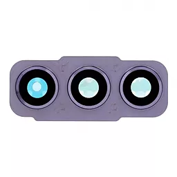 Стекло камеры Samsung Galaxy S21 FE 5G G990 с рамкой Purple