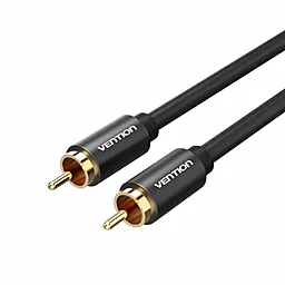 Аудио кабель Vention 2хRCA M/M 1 м cable black (VAB-R09-B100) - фото Аудио кабель Vention 2хRCA M/M 1 м cable black (VAB-R09-B100)