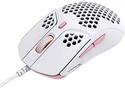 Компьютерная мышка HyperX Pulsefire Haste USB White/Pink (HMSH1-A-WT/G, 4P5E4AA) - миниатюра 2