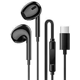 Наушники Borofone BM100 Max Fuente Type-C Black - фото Наушники Borofone BM100 Max Fuente Type-C Black