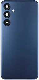 Задняя крышка корпуса Samsung Galaxy M35 M356 со стеклом камеры Dark Blue - фото Задняя крышка корпуса Samsung Galaxy M35 M356 со стеклом камеры Dark Blue