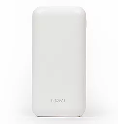 Повербанк Nomi L200 20000 mAh White - фото Повербанк Nomi L200 20000 mAh White