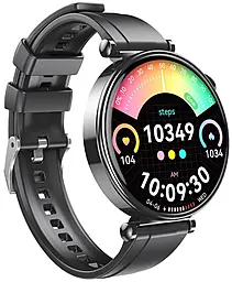 Смарт-годинник XO GT4 mini Black - фото Смарт-годинник XO GT4 mini Black