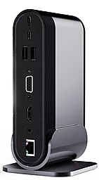 Мультипортовый USB Type-C хаб Baseus Station Three-Screen Multifunctional USB-C -> Adapter (CAHUB-DG0G) - миниатюра 3 Мультипортовый USB Type-C хаб Baseus Station Three-Screen Multifunctional USB-C -> Adapter (CAHUB-DG0G) - миниатюра 3