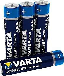 Батарейки Varta AAА (LR3) LongLife Power 4шт - миниатюра 2