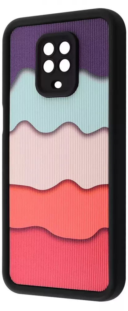 Чехол Wave Artfull Case для Xiaomi Redmi Note 9S, Note 9 Pro Colorful Waves - фото 1