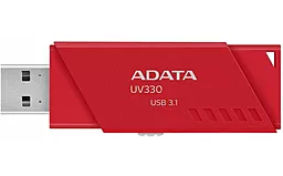 Флешка ADATA UV330 16GB USB 3.1 (AUV330-16G-RRD) Red - фото Флешка ADATA UV330 16GB USB 3.1 (AUV330-16G-RRD) Red