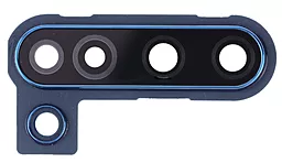 Скло камери Huawei Nova 5i, з рамкою Gradient Blue