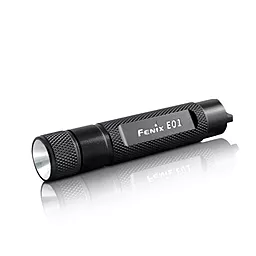 Фонарик Fenix E01 Nichia white GS LED Black - фото Фонарик Fenix E01 Nichia white GS LED Black