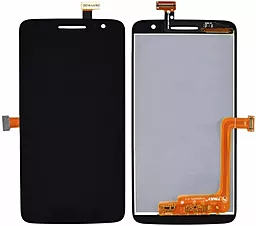 Дисплей Alcatel One Touch Scribe HD 8008 с тачскрином, Black - фото Дисплей Alcatel One Touch Scribe HD 8008 с тачскрином, Black