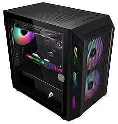 Корпус для комп'ютера 1stPlayer D3-3F2-PLUS RGB Black