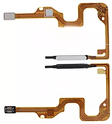 Шлейф Huawei Honor X7 / Honor X7a зі сканером відбитку пальця, Original Titanium Silver - фото Шлейф Huawei Honor X7 / Honor X7a зі сканером відбитку пальця, Original Titanium Silver